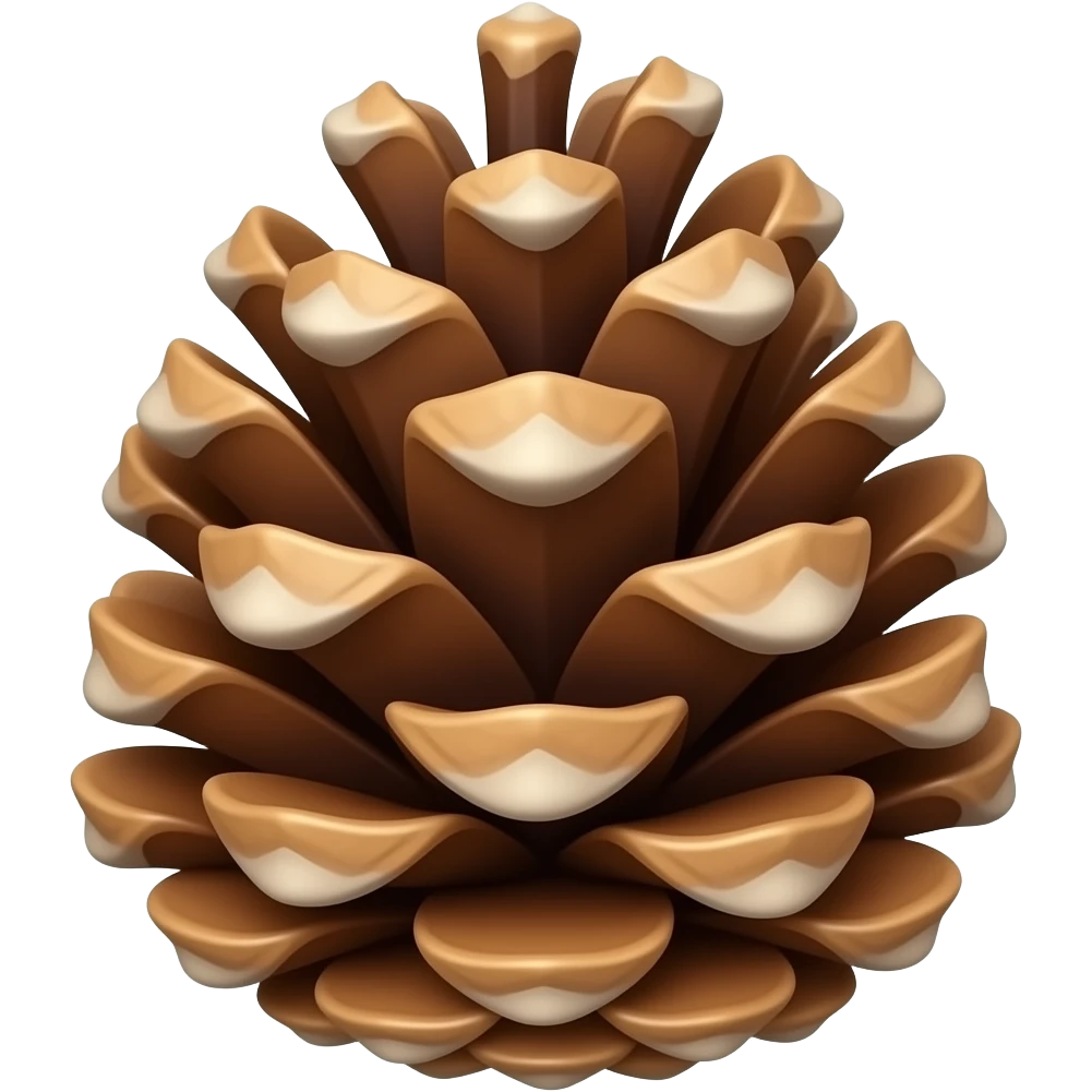 еловая шишка emoji