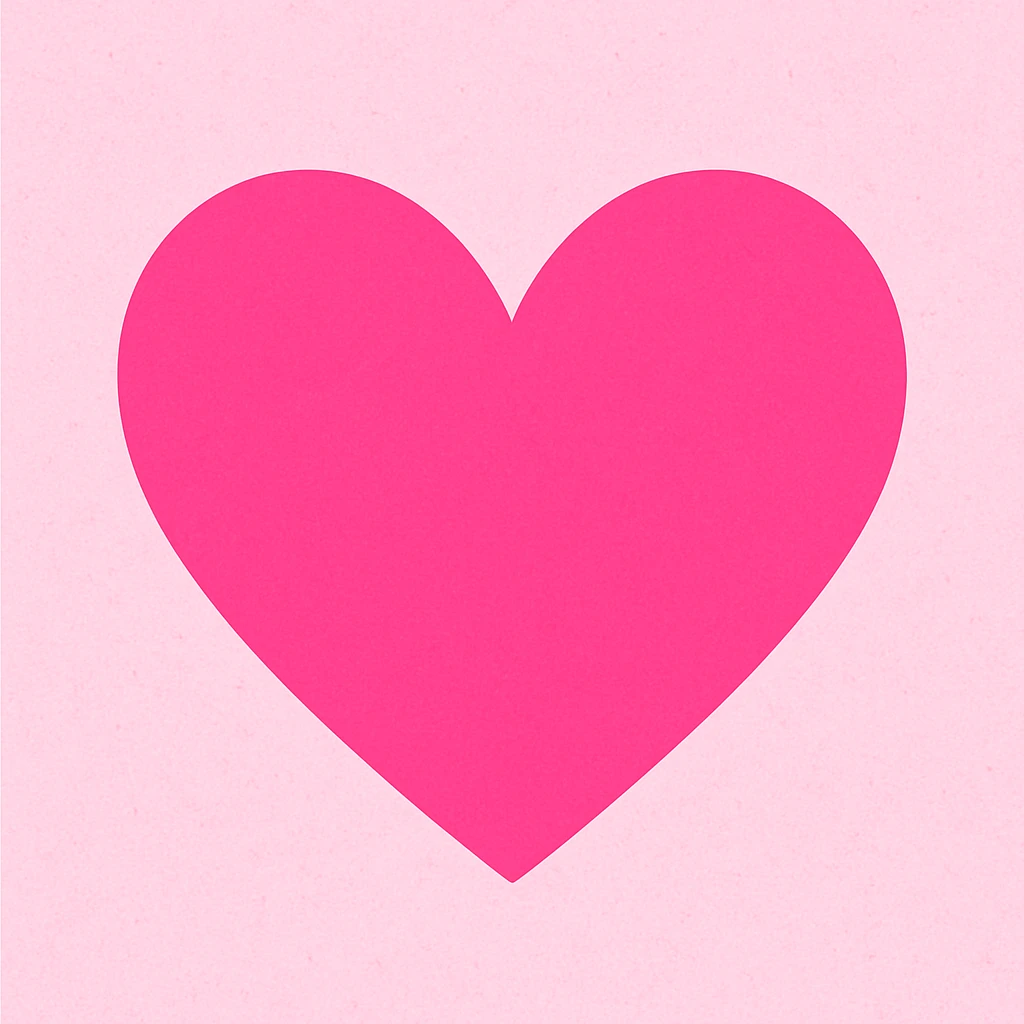 heart pink emoji