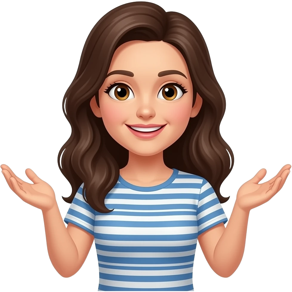 ELLERİNİ AÇAN KADIN emoji