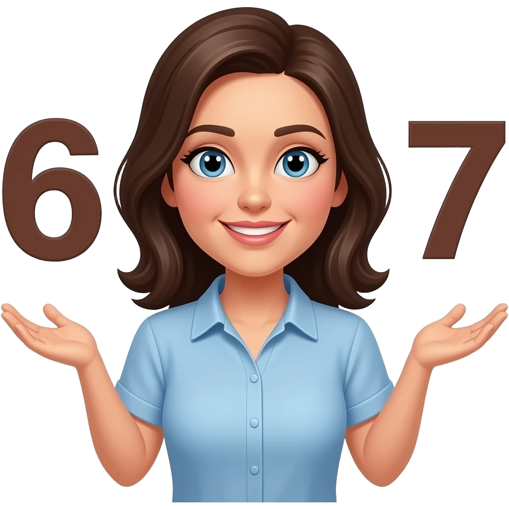 6 🤷‍♀️   7 emoji