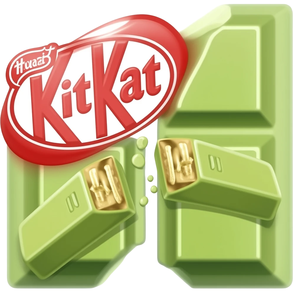 matcha kitkat emoji