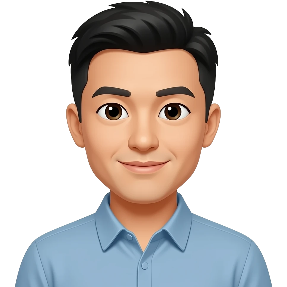 draw a Chinese man emoji