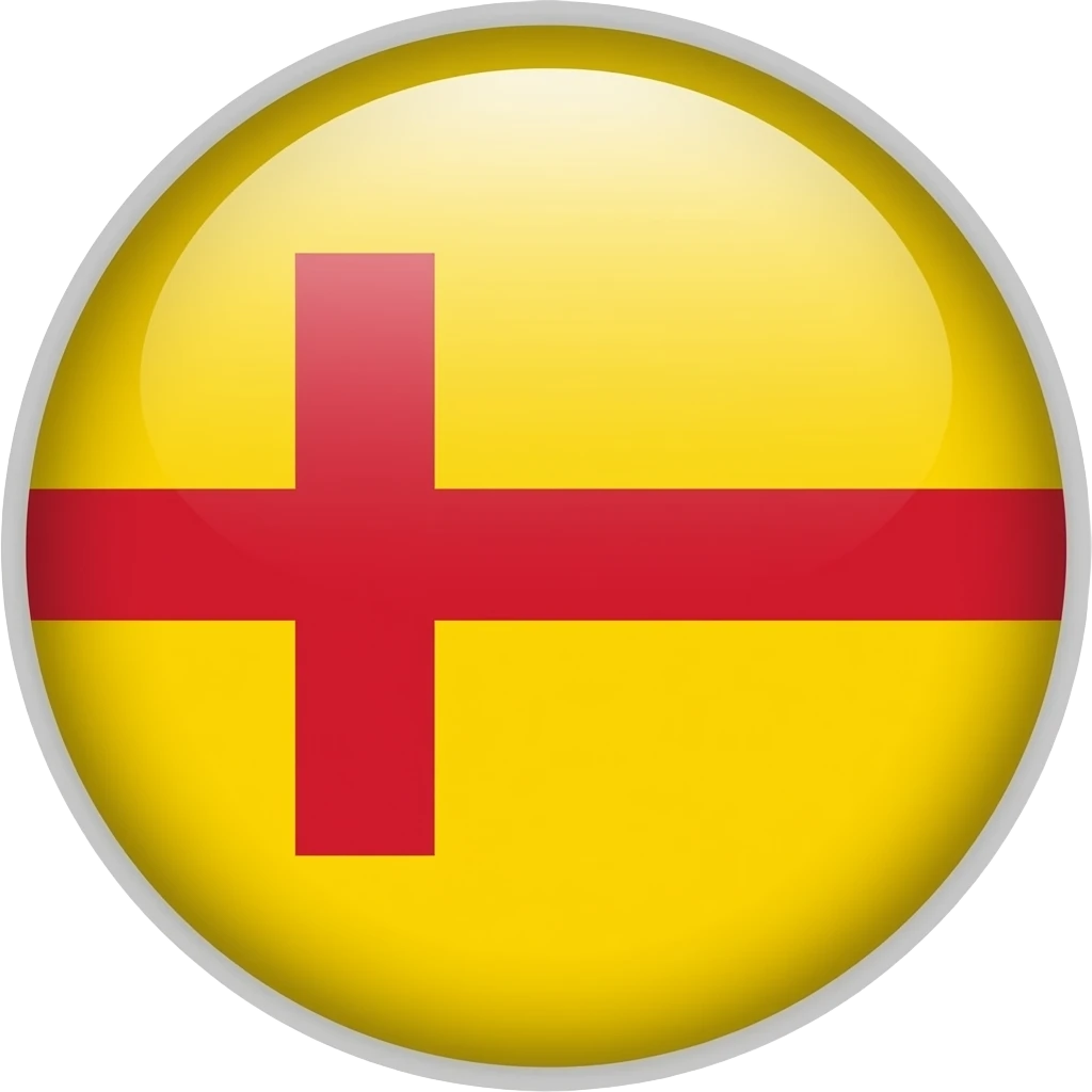 Ingria flag nordic cross variant (like norway, but instead of white there is red and instead of red there is yellow) emoji