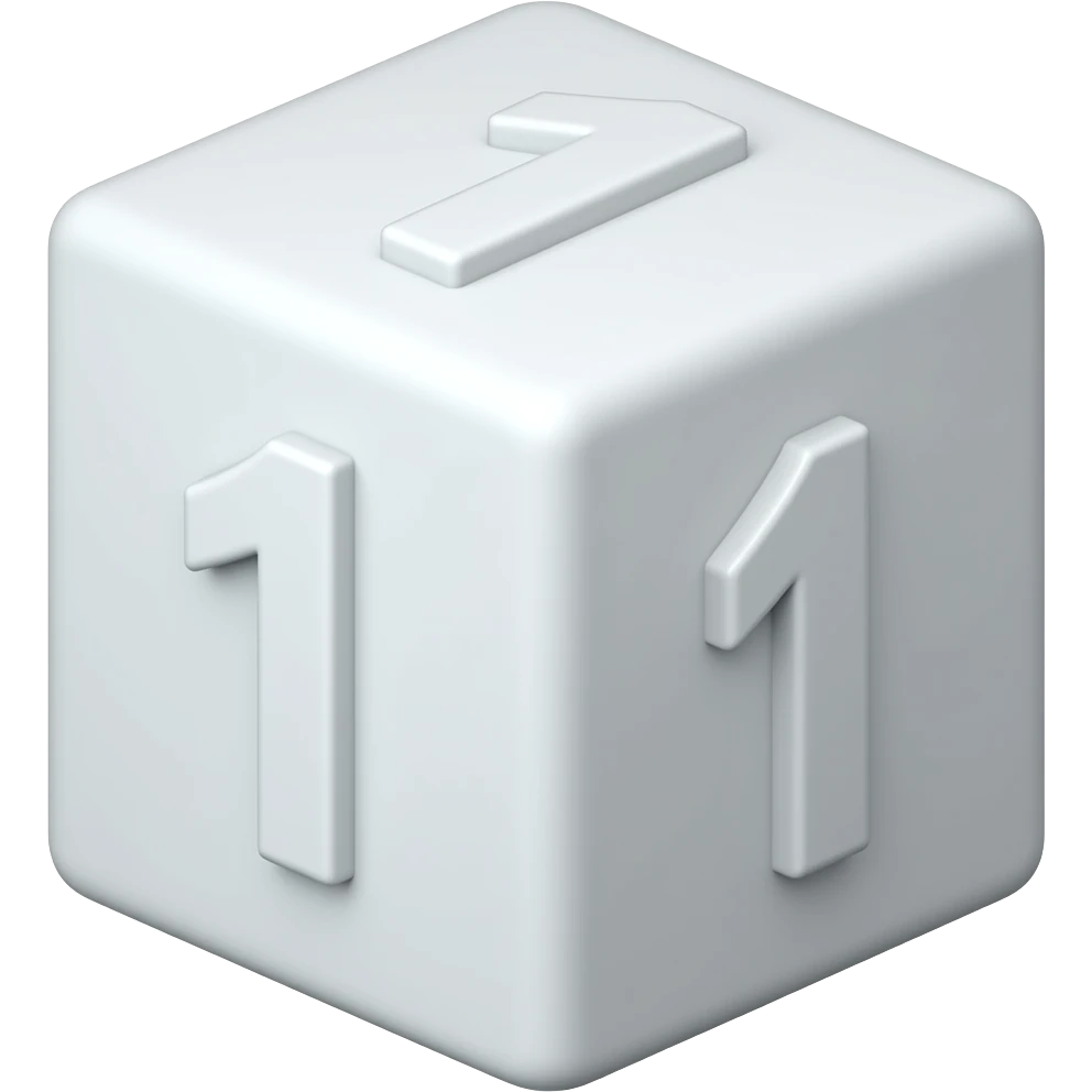 numberblocks 1 emoji