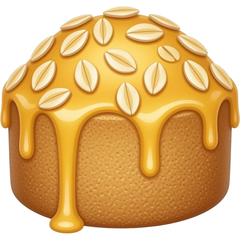 oatmeal cake emoji