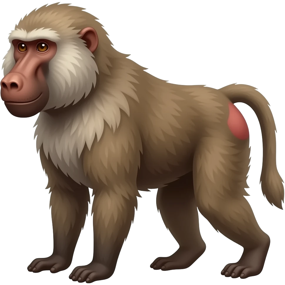 Baboon emoji