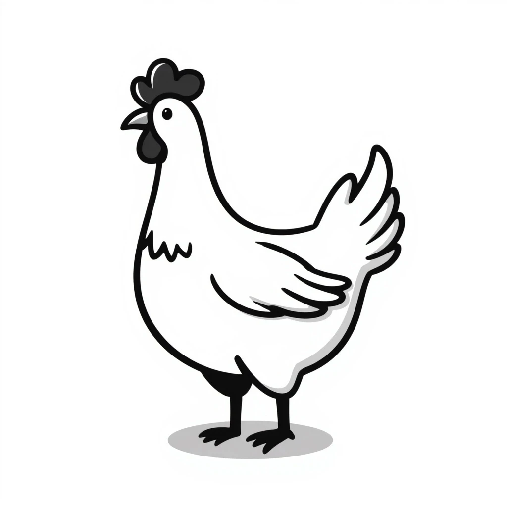 Chicken emoji