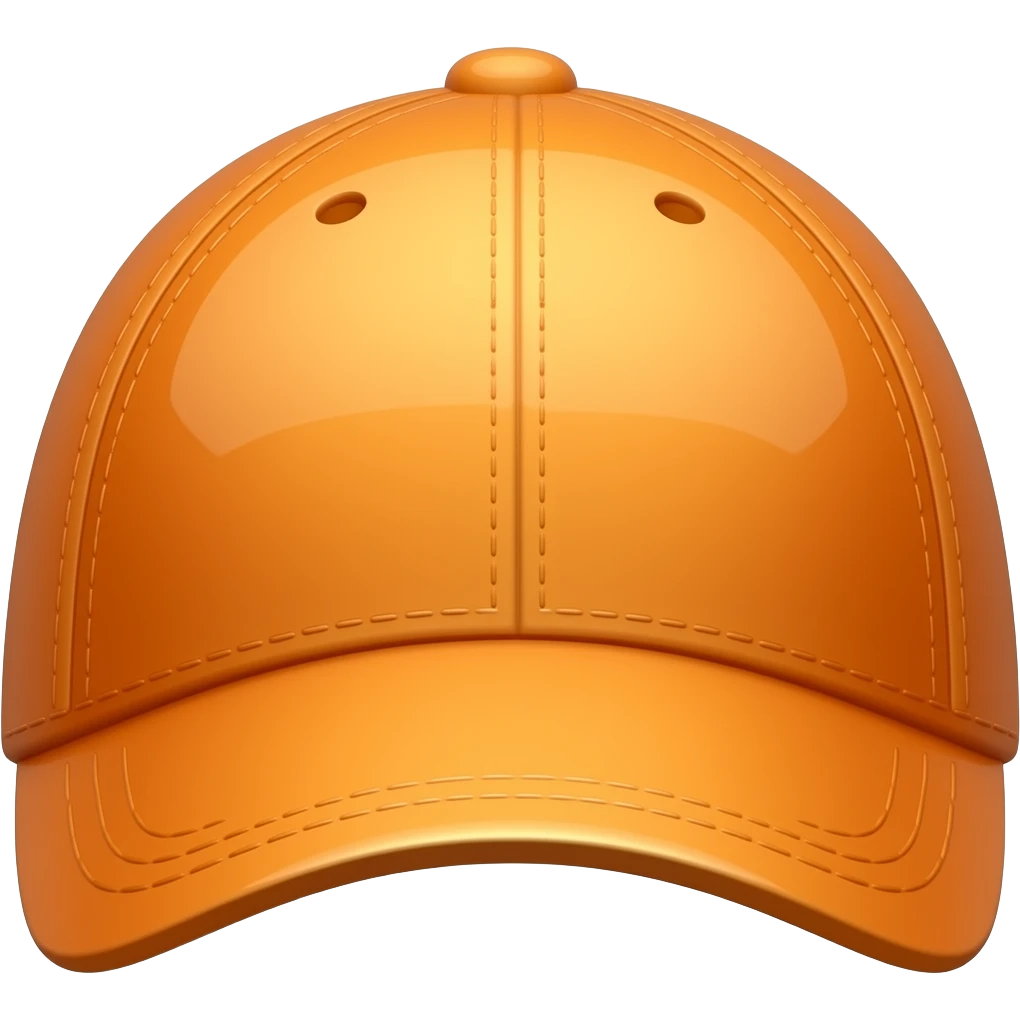 Orange cap emoji