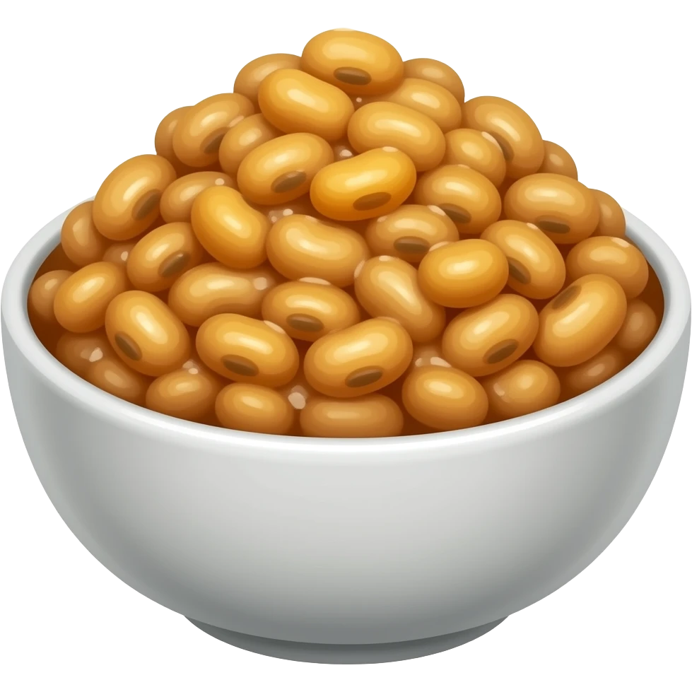 bowl of mashed beans emoji
