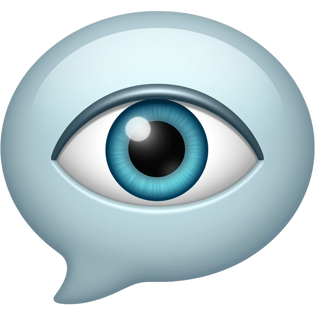 👁️‍🗨️ emoji