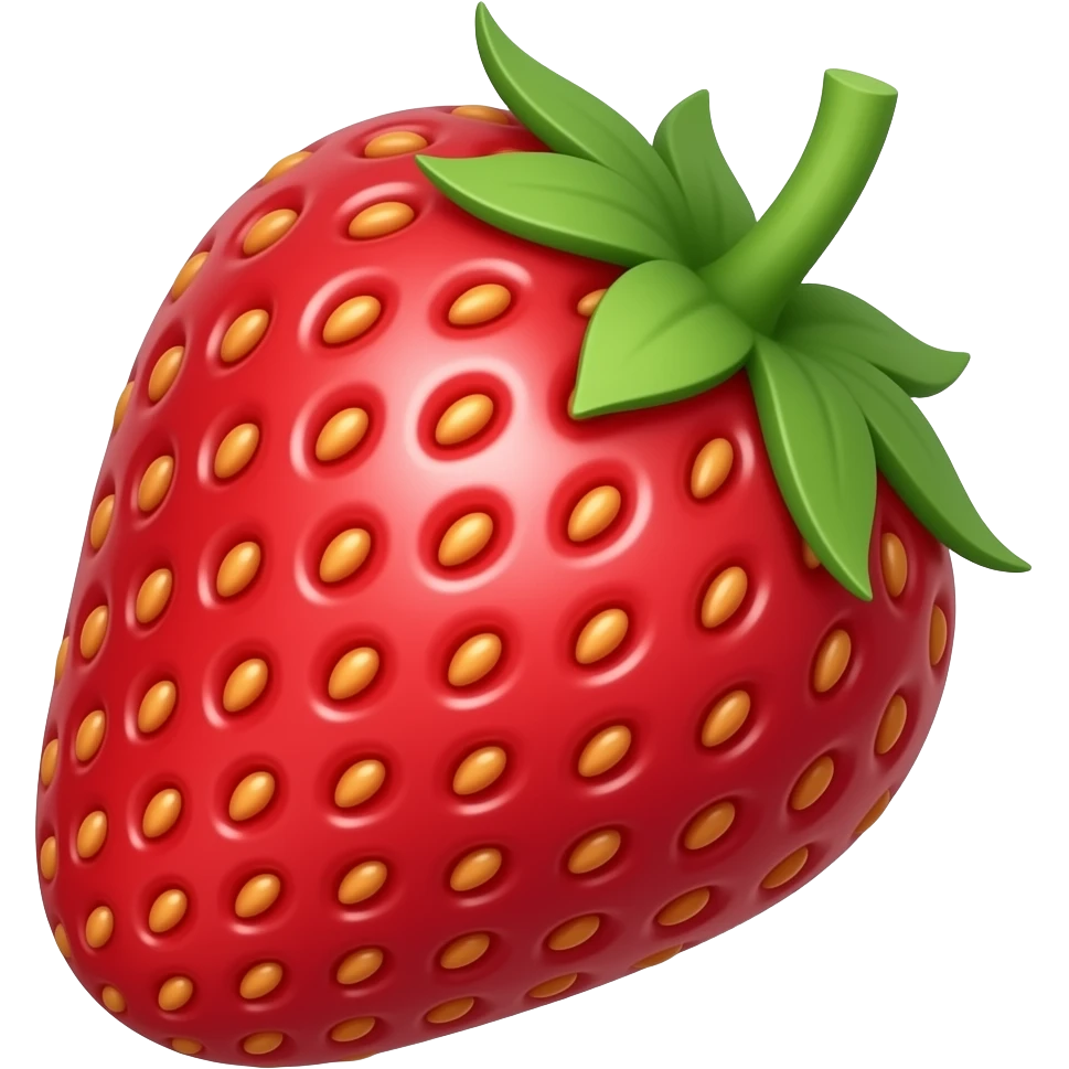 Strawberry emoji