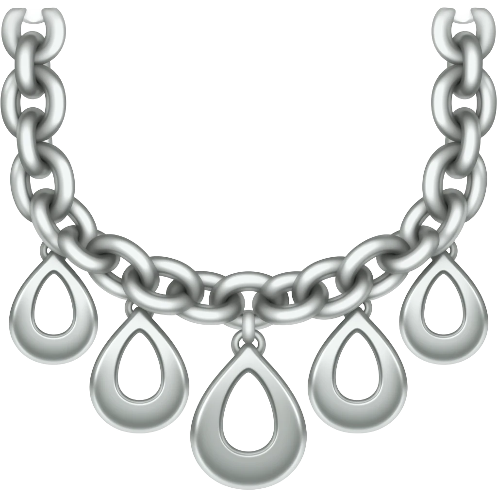 neck pendant emoji