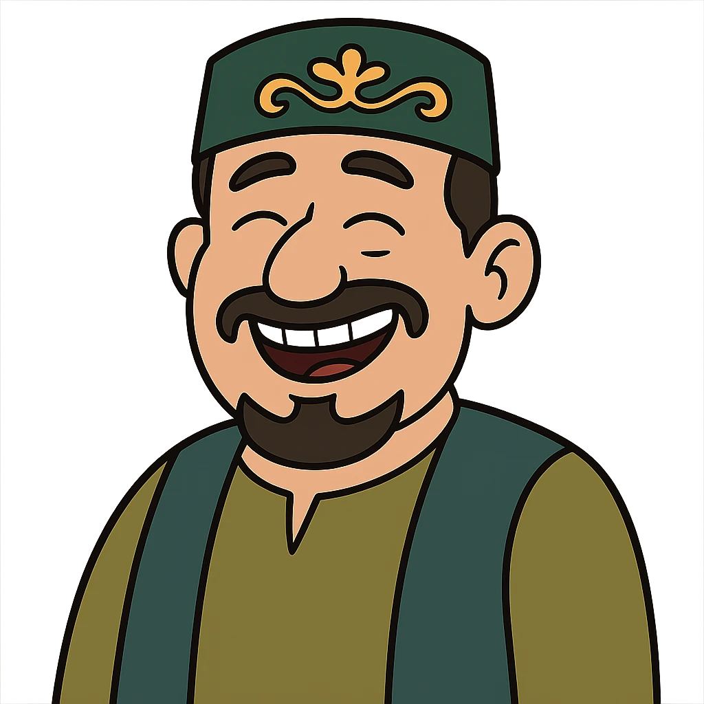 smiling Tatar man emoji