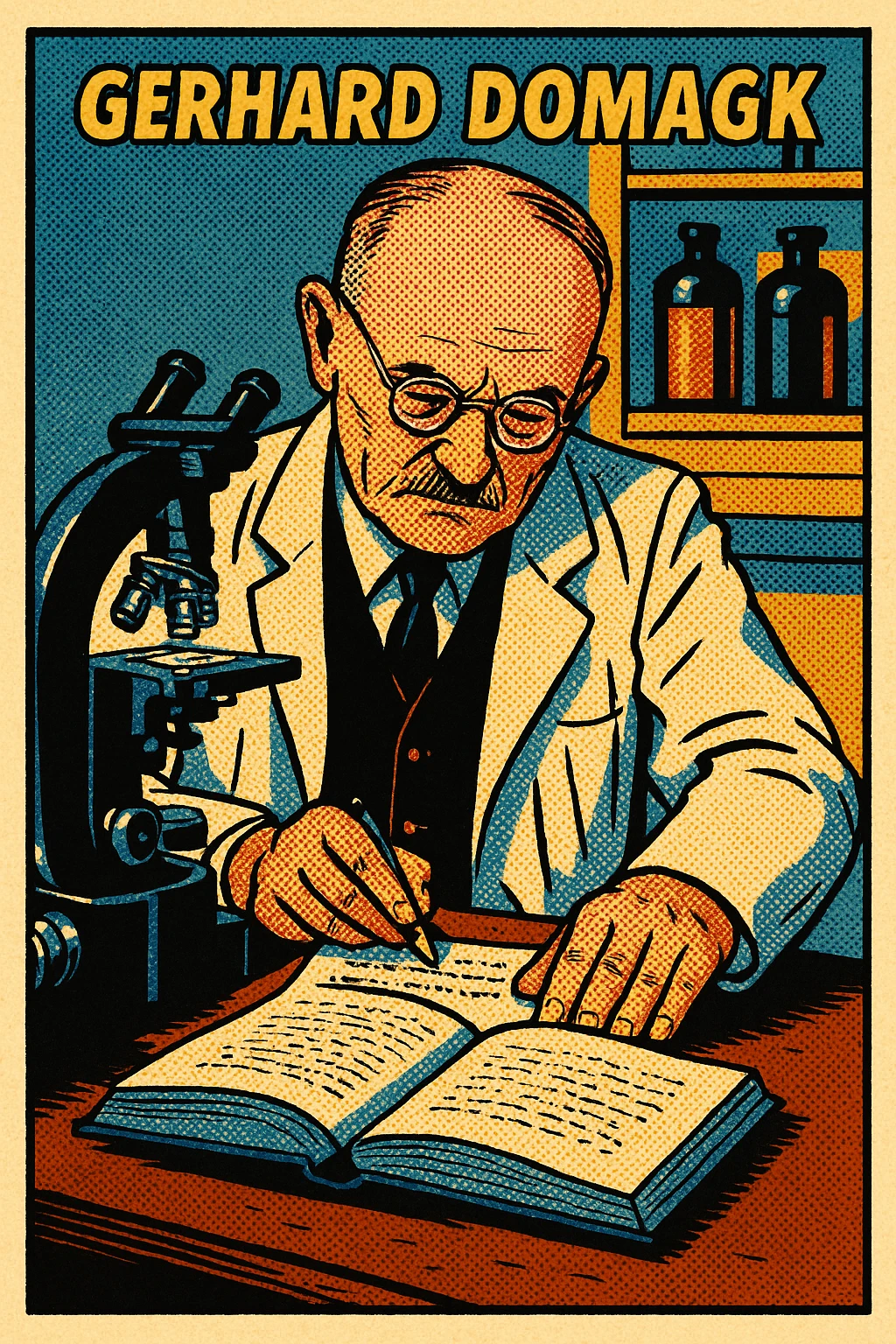 Copy this image and give it the title Gerhard Domagk emoji