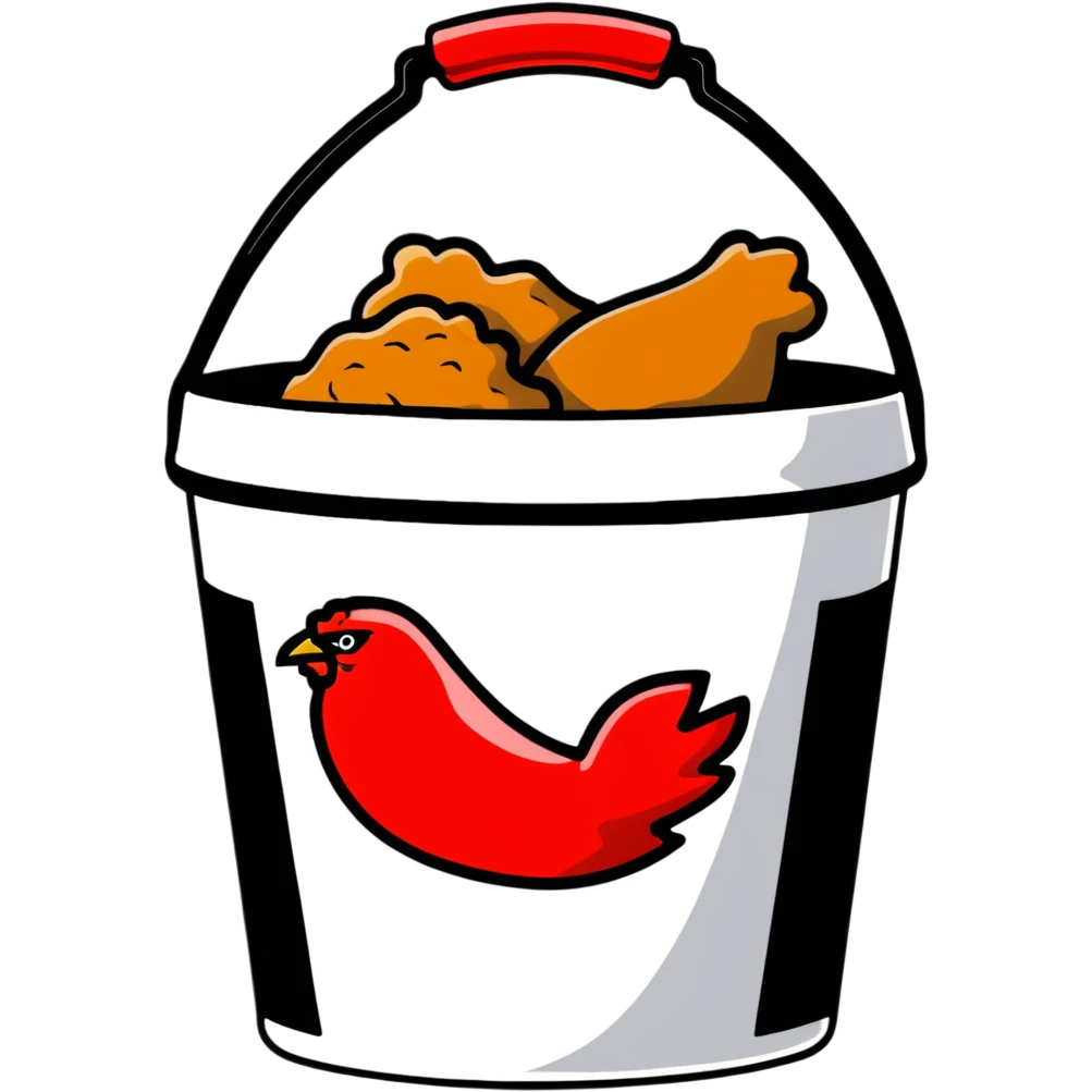 KFC bucket of fried chicken emoji