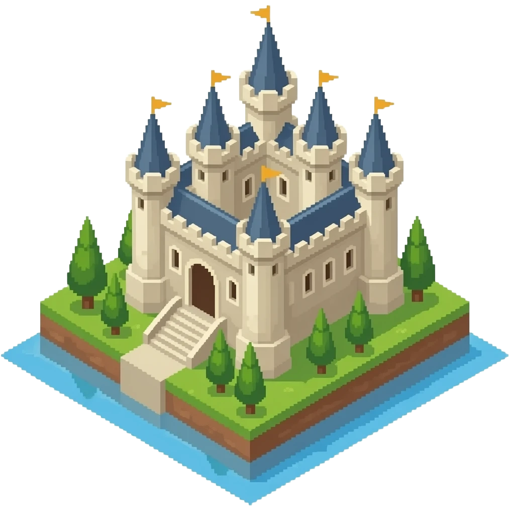 Pixel Palace 16-bit emoji