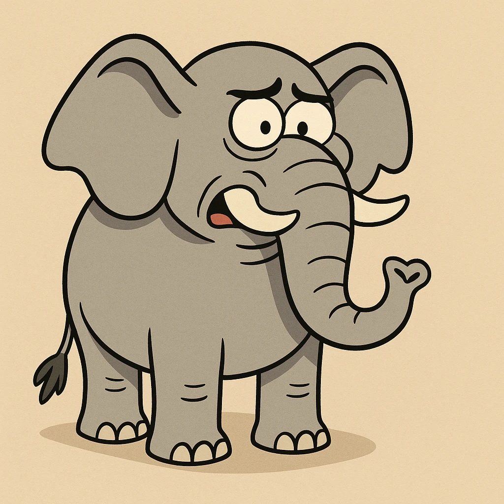 Elephant emoji