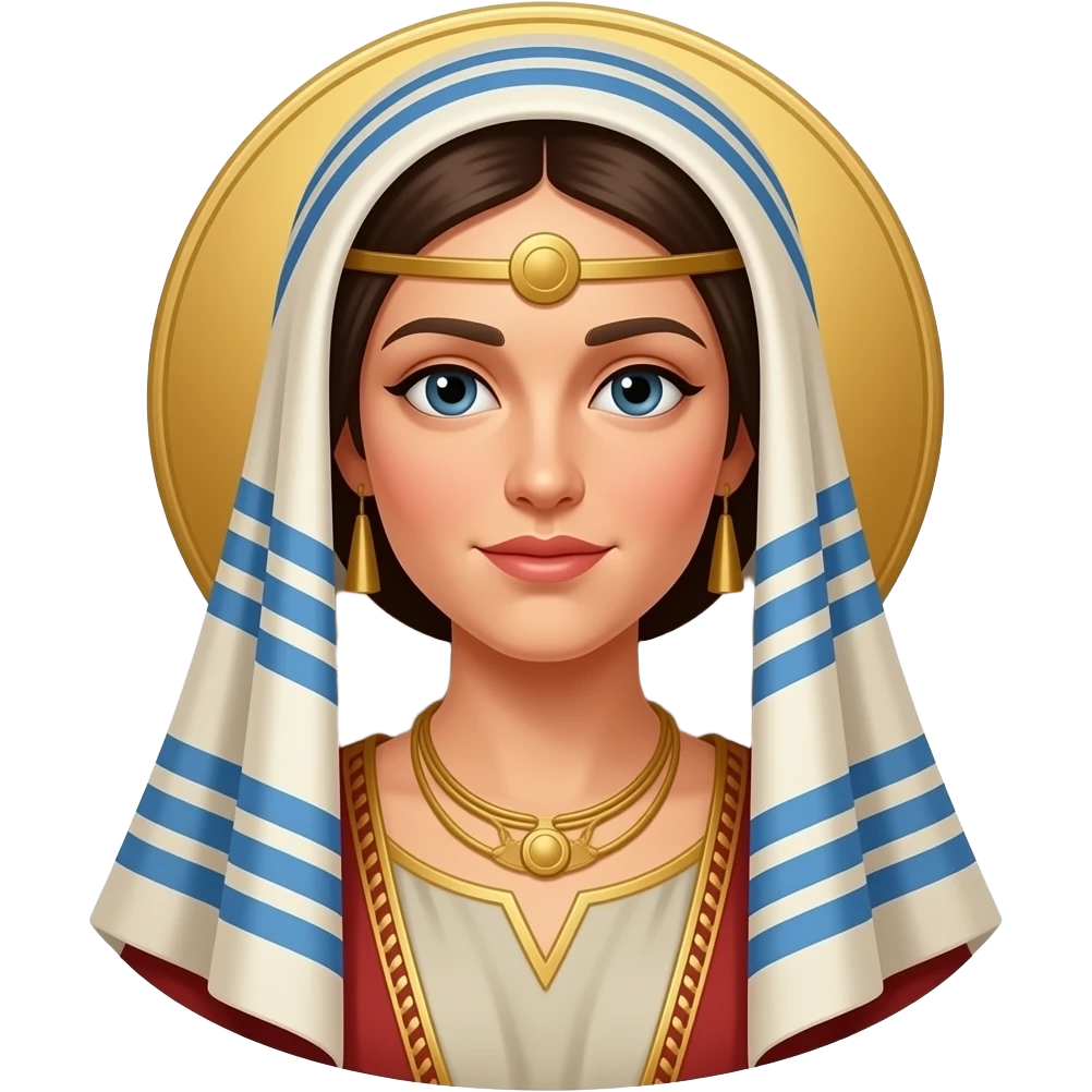 Jewish women wearing clothing from biblical times emoji