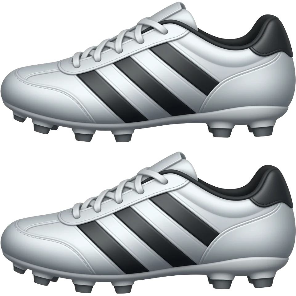 Football shoes two pair emoji