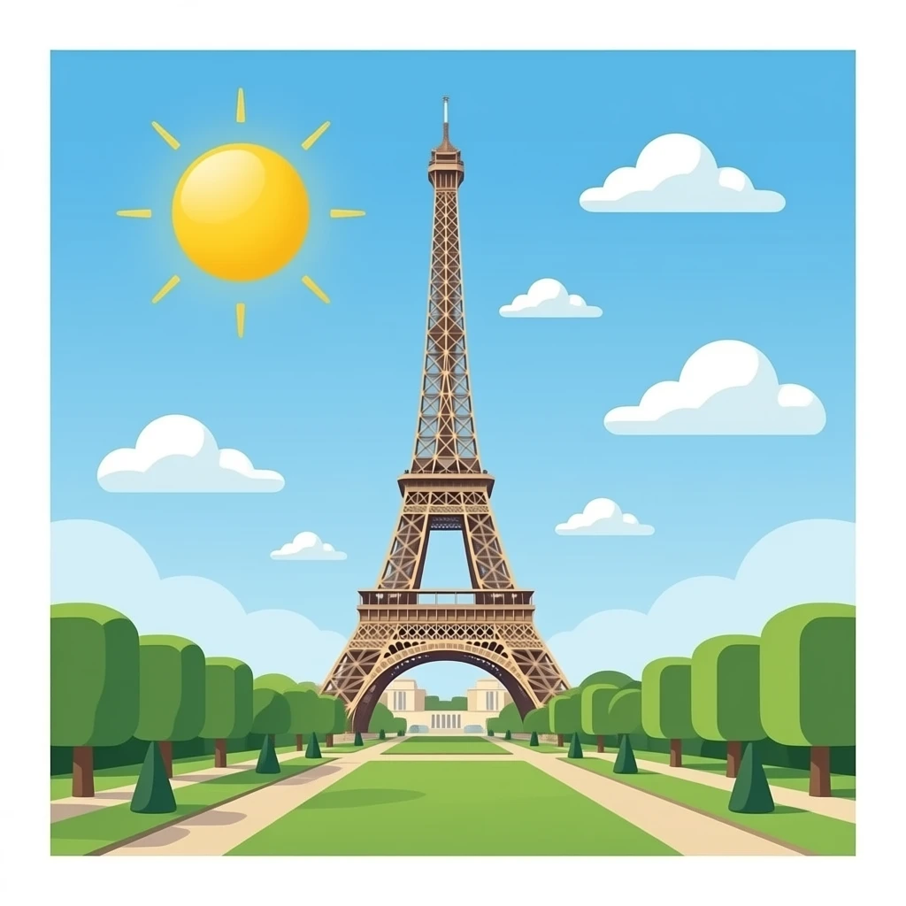 torre eiffel emoji
