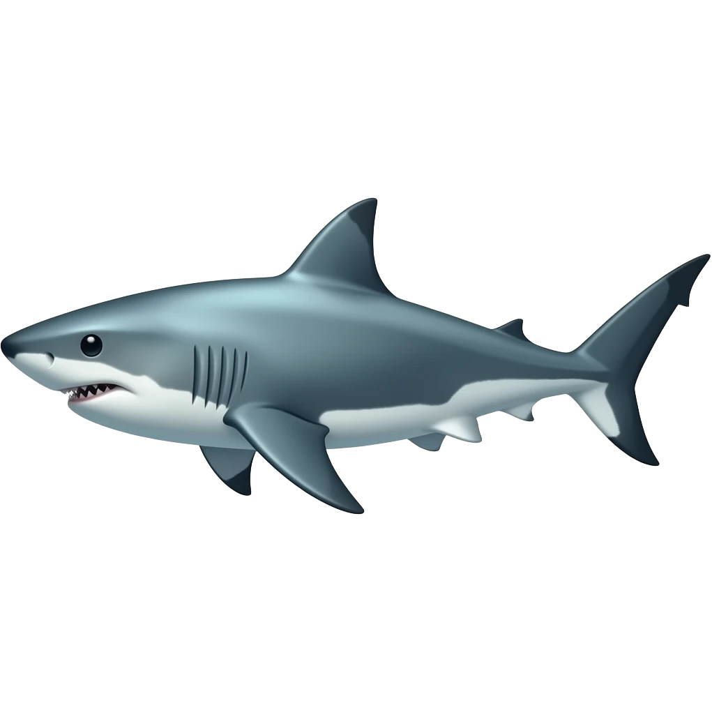 Bull shark emoji