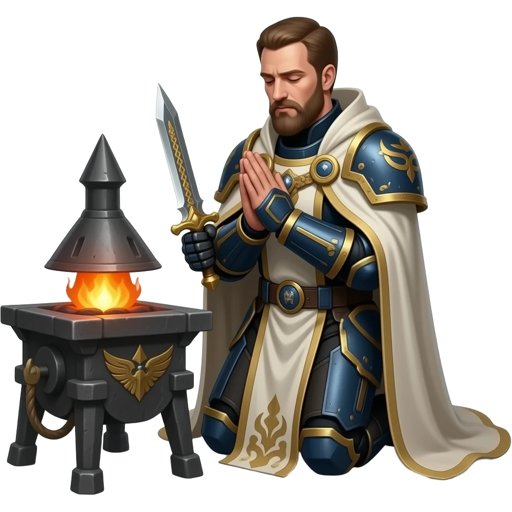 adeptus mechanicus pray emoji