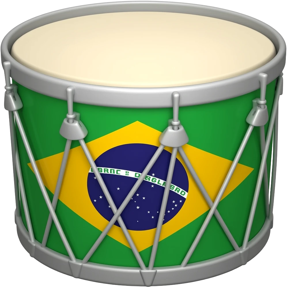 tambor brazil emoji