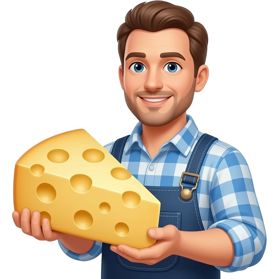 Cheese man emoji