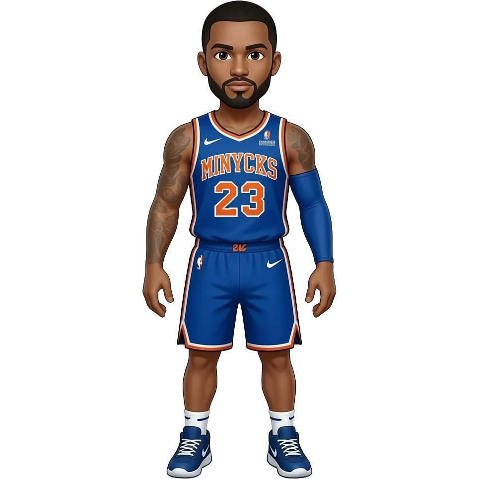 Go new york go new york go! Knicks player emoji
