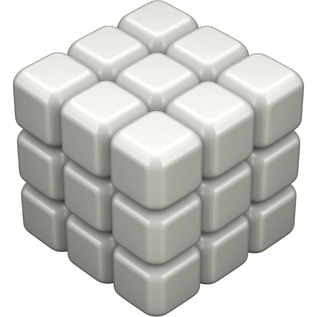 3D block emoji
