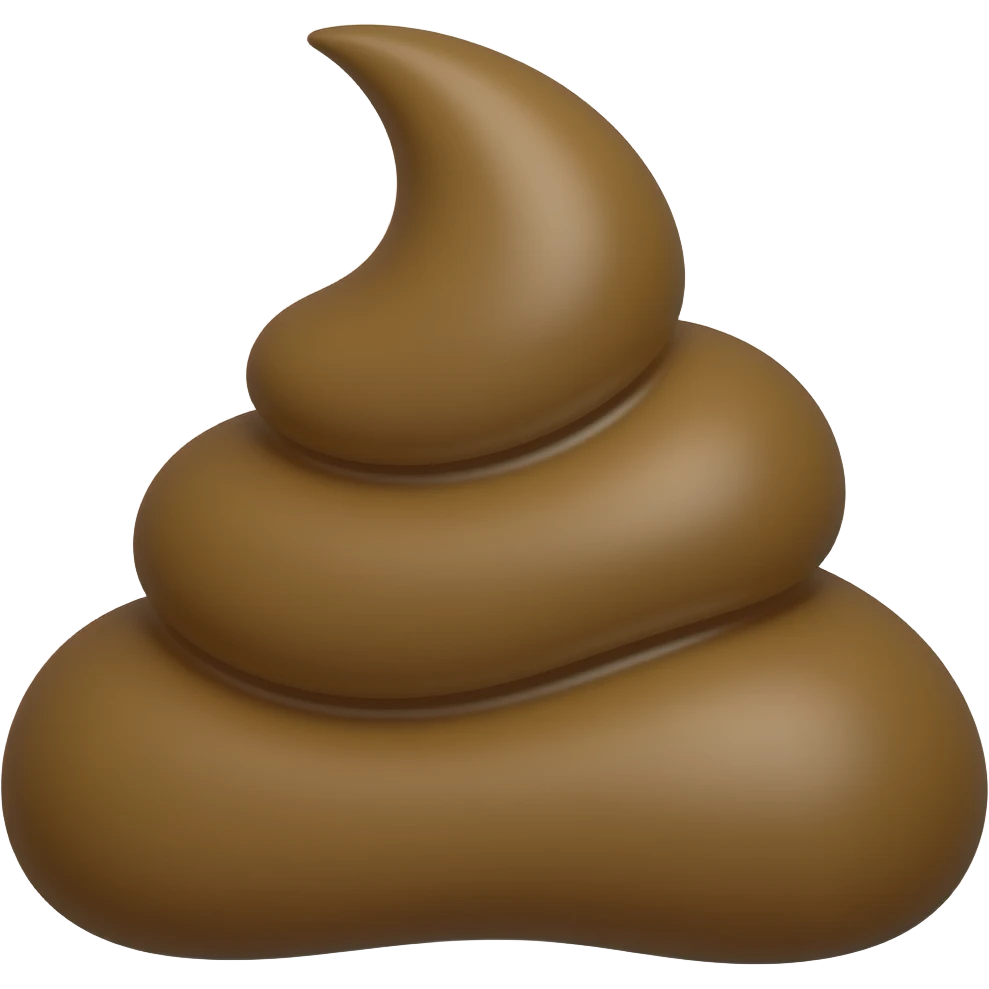 Dog shit emoji