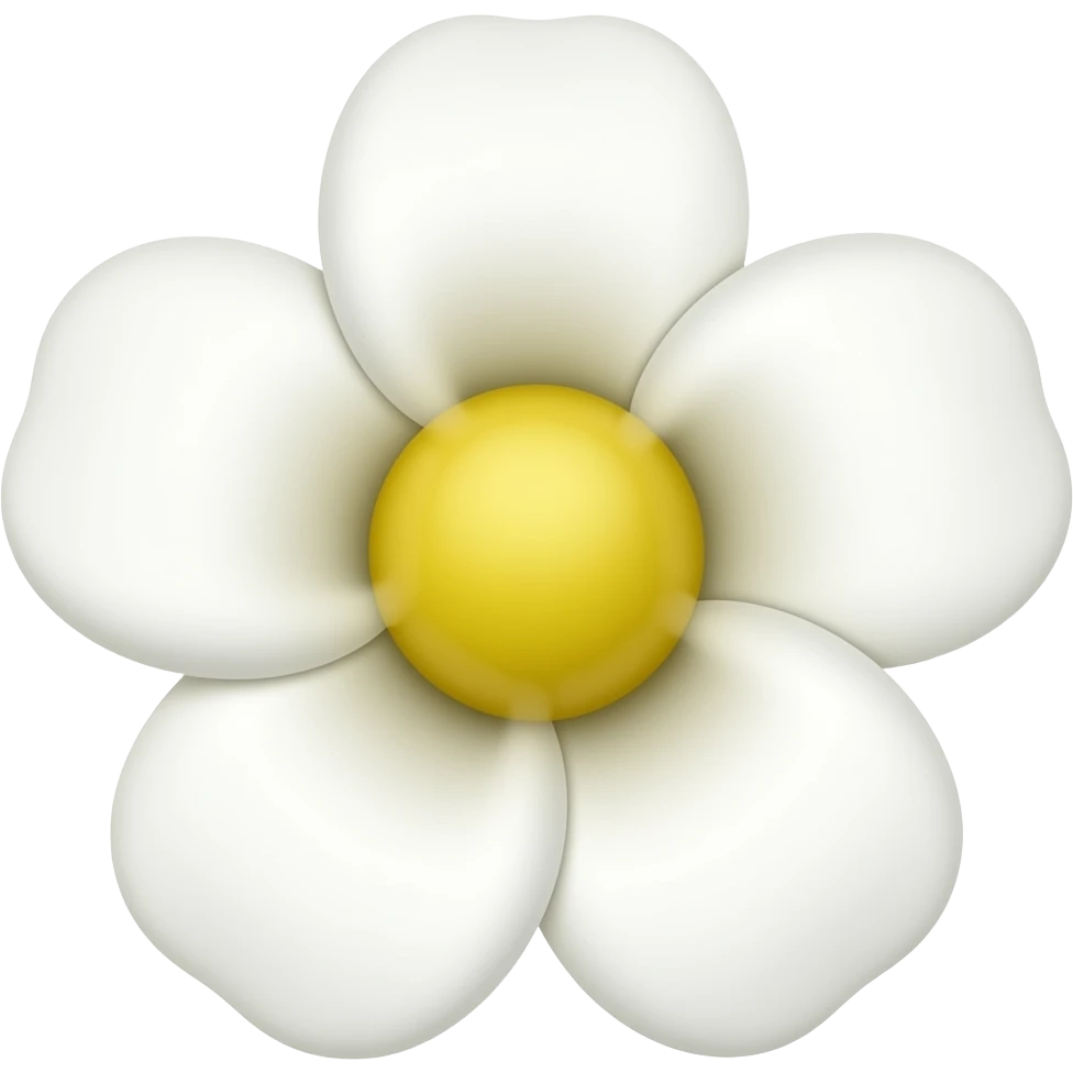 White flower emoji