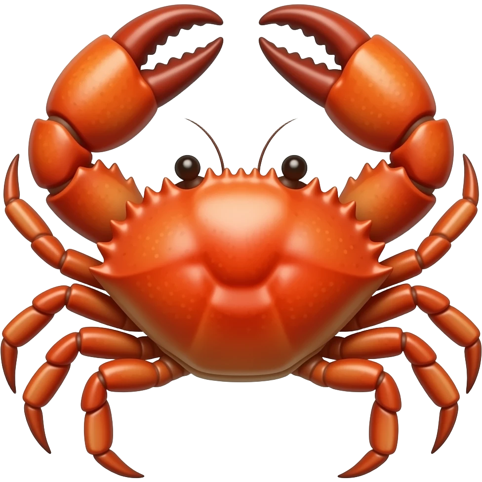 crab ocean emoji