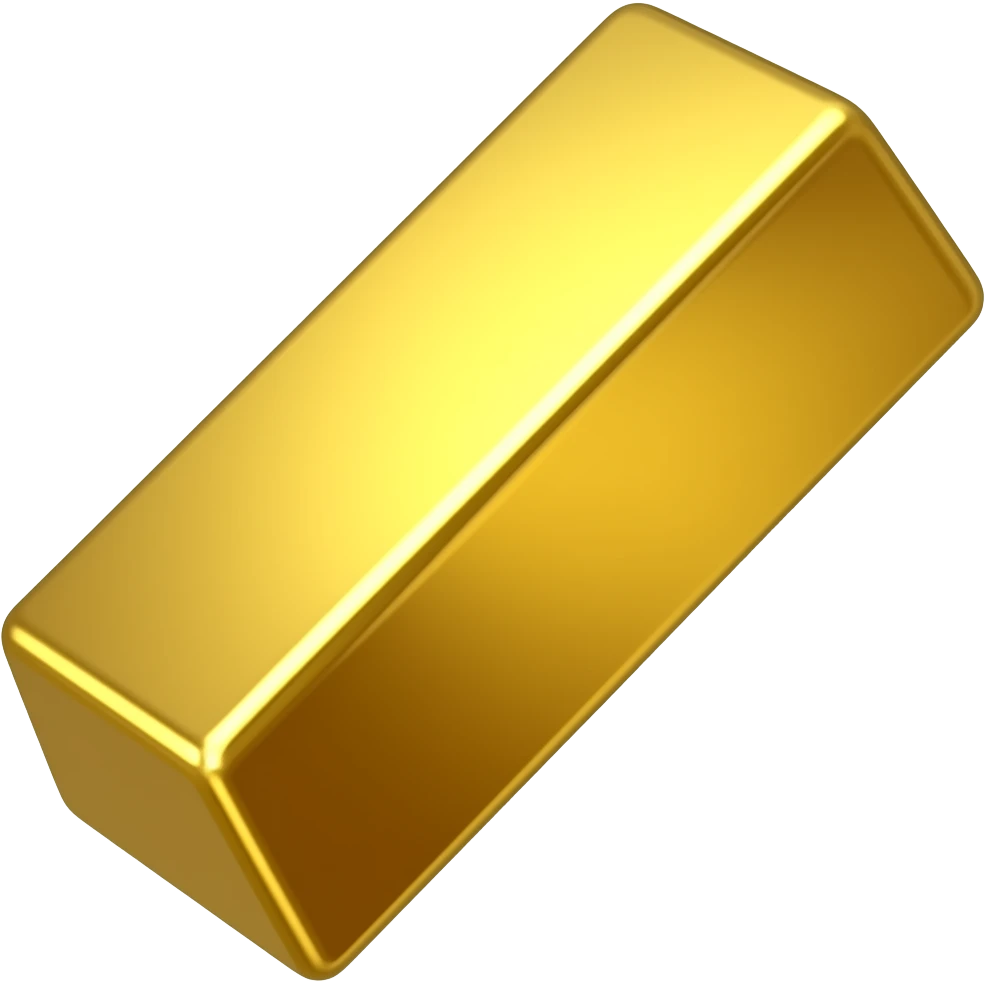 gold bar emoji