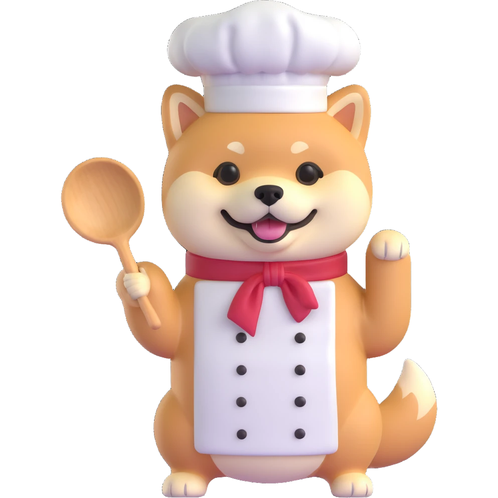 shiba inu chef emoji