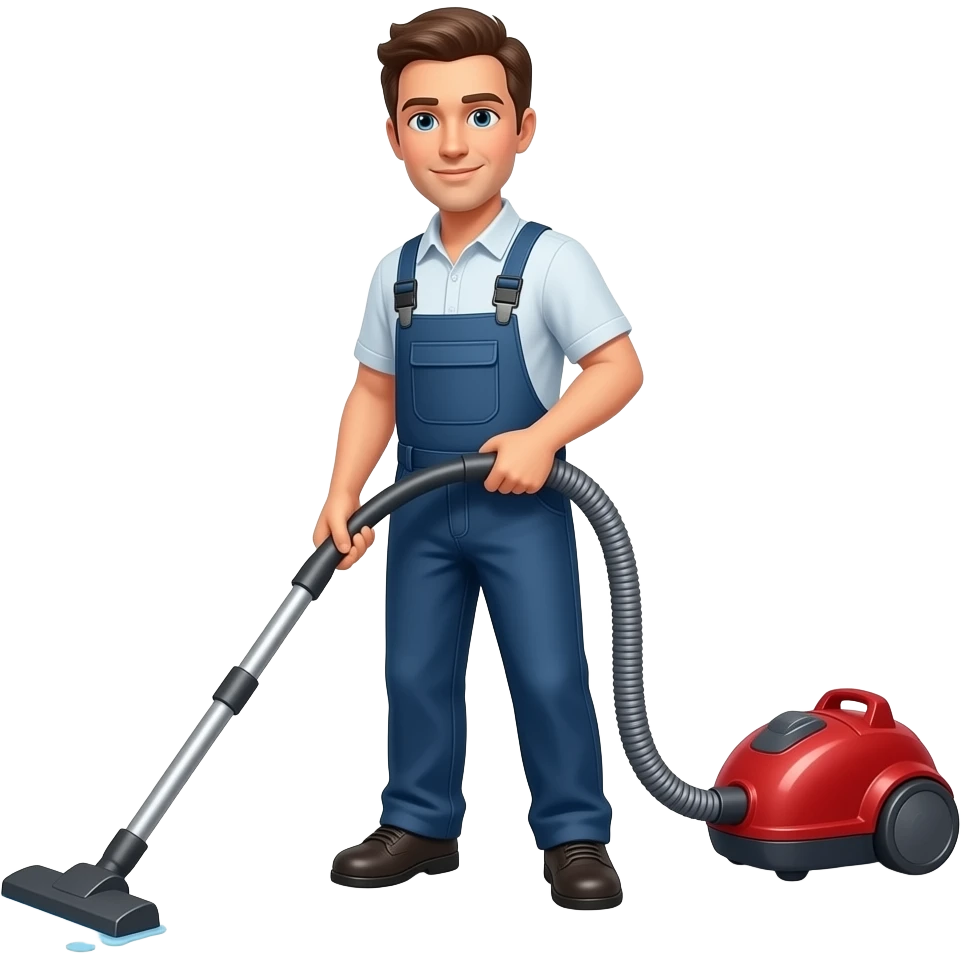 Me vacuuming emoji