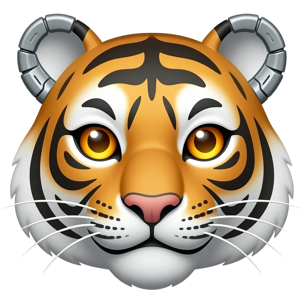 apple memoji tiger cyberfunk emoji