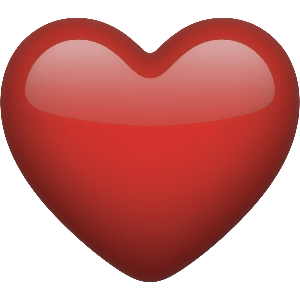 RED HEART emoji