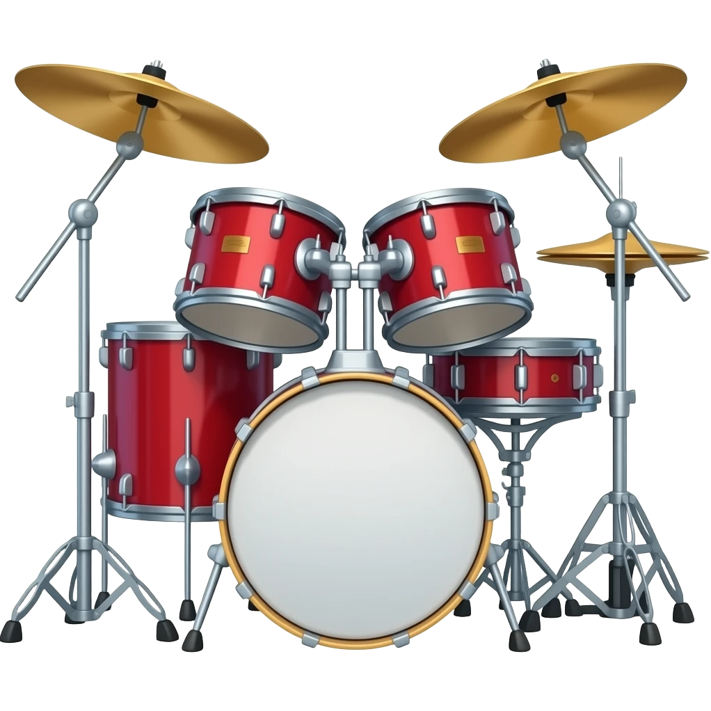 batterie instrument musique fun emoji