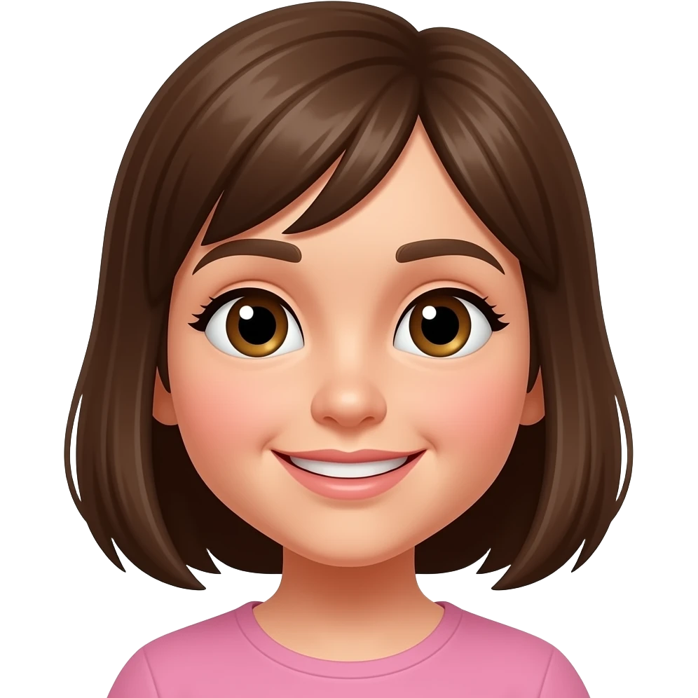 밥먹었다고 말하는 손녀딸 emoji