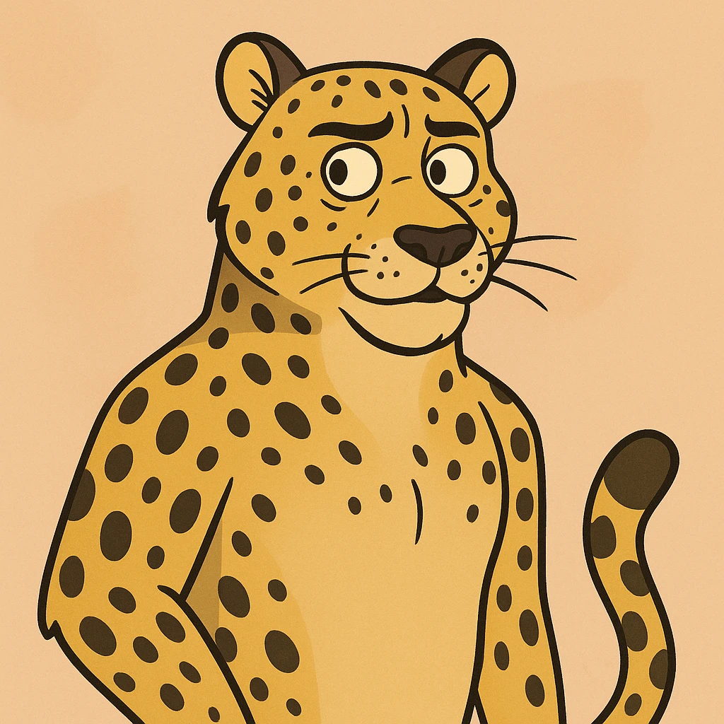 Leopard emoji