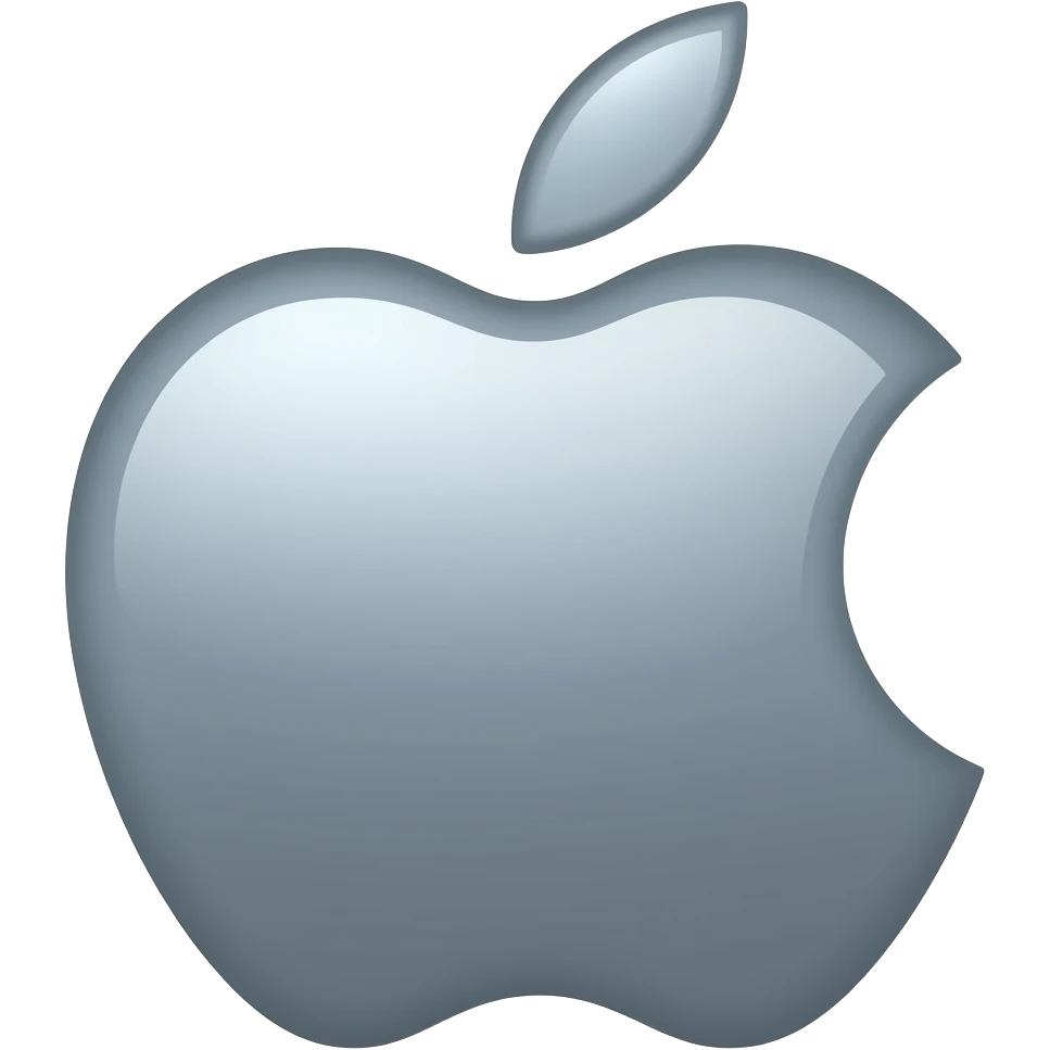 Apple logo emoji