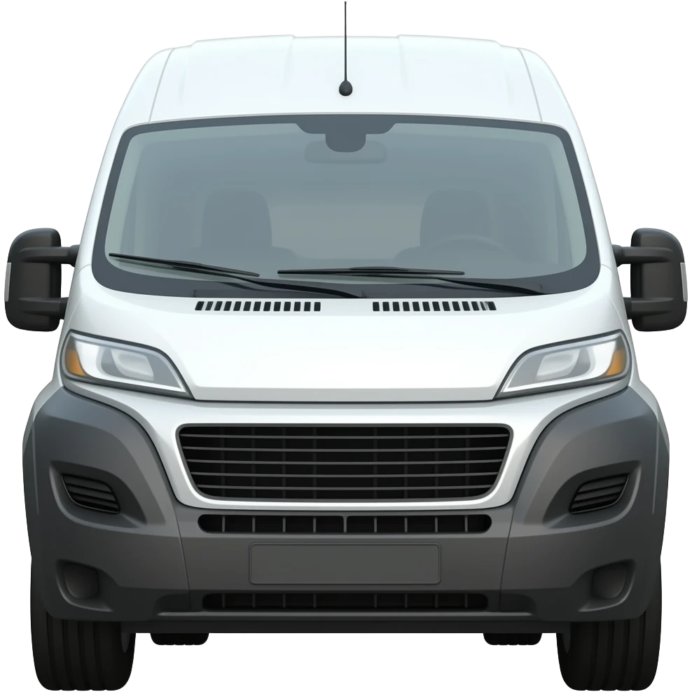 unmarked white van emoji