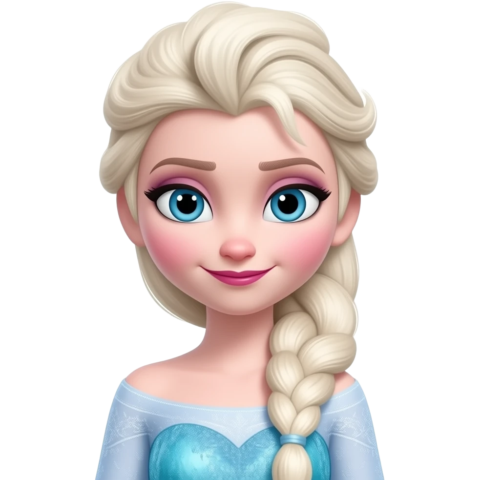 elsa from frozen emoji