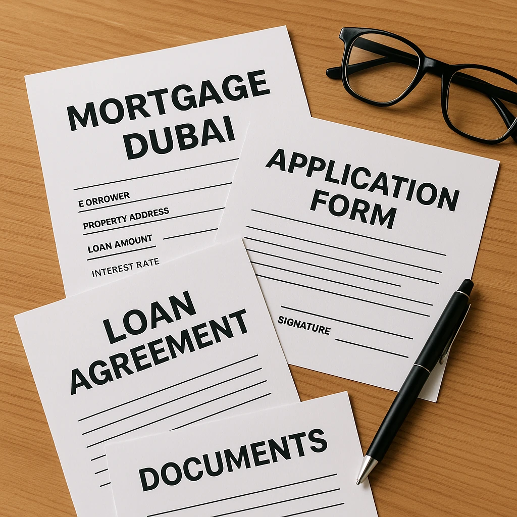 Documents for a mortgage in Dubai emoji