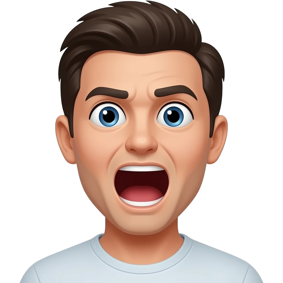 Scream emoji