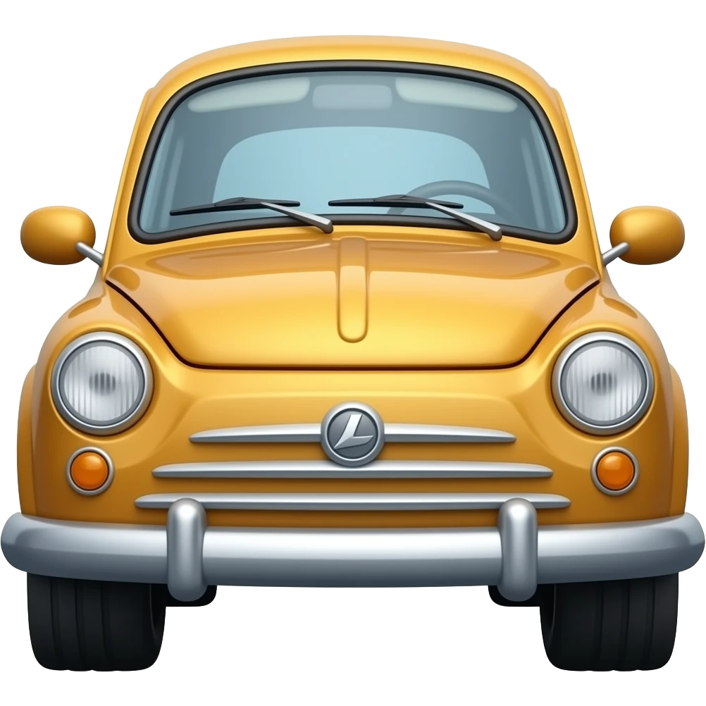 Cute car emoji