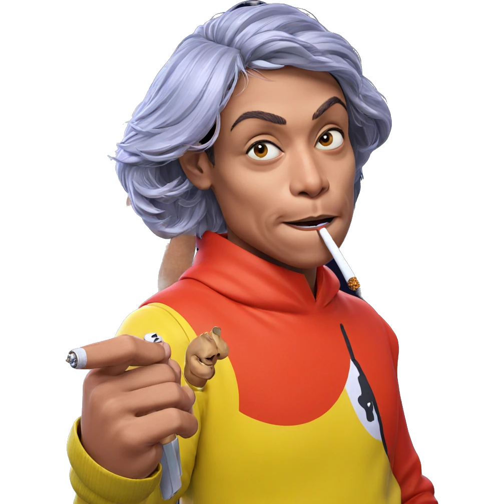 smoking boy with cigarette emoji