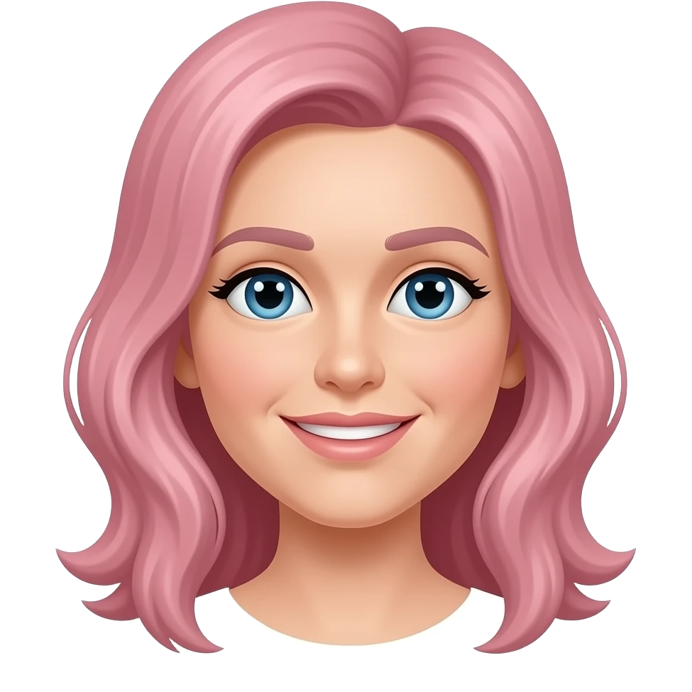 Becker rosa emoji