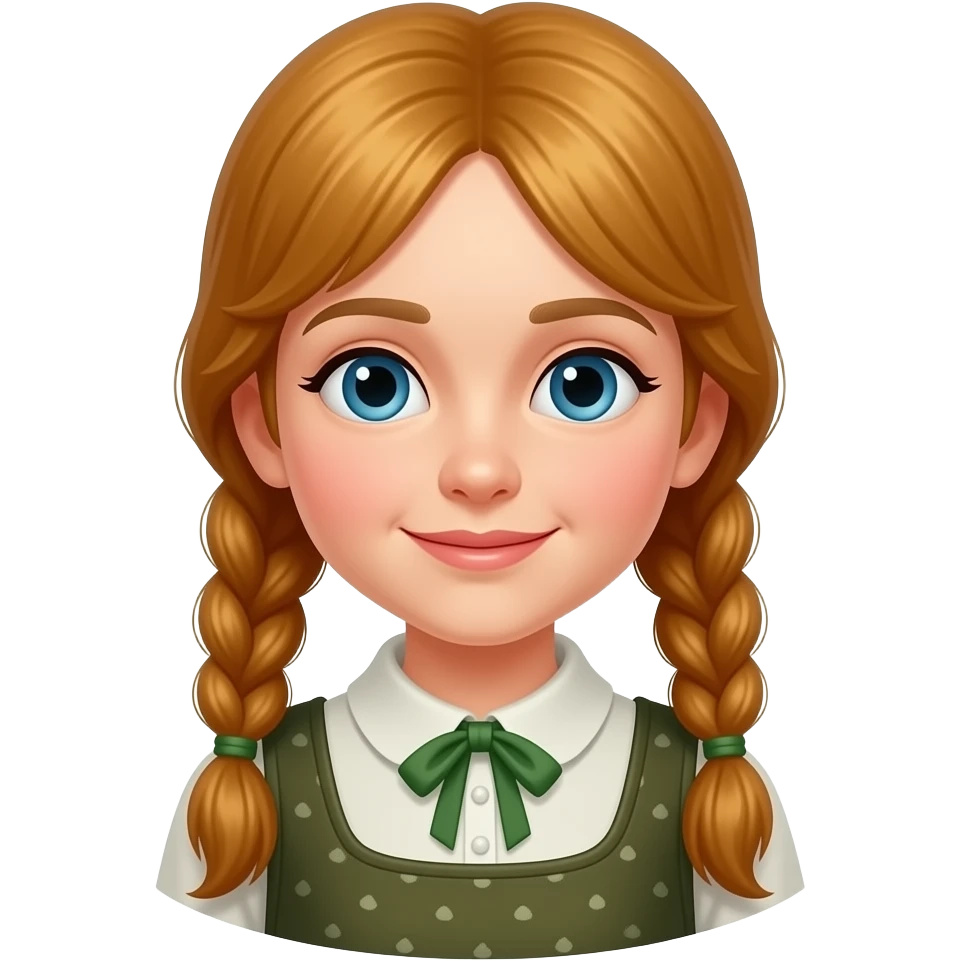 anne from Anne of green gables emoji
